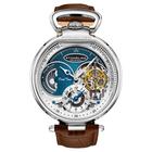 Relógio Stuhrling Original Modena Dual Time 4033 Skeleton