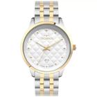 Relogio Technos Feminino Bicolor Dourado Prata 2035Mxk/1K