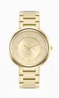 Relogio Technos Feminino Dourado Grande 2035Mxa/1X