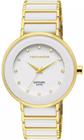 Relógio TECHNOS feminino Elegance 2035lmm/4b branco