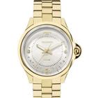 Relógio TECHNOS Feminino Elegance Crystal Dourado 2039BM/4K