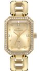Relógio Technos Feminino Elegance Elos Dourado Cristais Caixa Pequena 2036MTF/1D