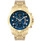 Relógio TECHNOS Legacy masculino dourado azul JS15EMS/4A