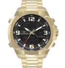 Relógio technos masculino anadigi dourado bjk606aa/1p