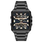 Relógio Technos Masculino Digitech Preto Bj3758ac1a Retangular Analógico Digital