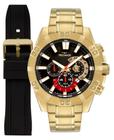 Relógio Technos Masculino Flamengo Legacy Troca Pulseira Dourado FLAJS26AET/T1P