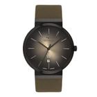 Relógio Technos Masculino Gm12ai/0v Slim Black 40mm Safira