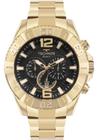 Relógio Technos Masculino Legacy Caixa Grande Dourado Original OS20IBS/1P