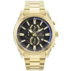 Relógio Technos Masculino Skymaster Dourado Os1Abc/4P