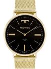 Relógio Technos Unissex Classic Safira Slim Dourado 2025LTJS/4P