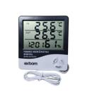 Relógio Temperatura Medidor Umidade Termo-higrômetro Digital