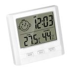 Relógio termômetro doméstico precisão temperatura medidor de humidade