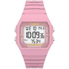 Relógio Timex Digital Contador de Passos Rosa TW5M55800