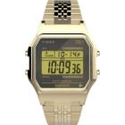 Relógio Timex Digital Unissex Dourado TW2V18900