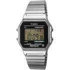 Relógio Timex Masculino Ref: T78582 Vintage Classic Digital Silver Mola
