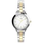 Relógio Timex Women's Premium Dress, estojo de 32 mm em aço inoxidável