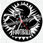 Relógio Vinil Disco Lp Parede Futebol-Americano Football 3
