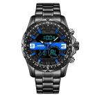 Relógio Weide Masculino Ref: Wh8502B A10656 Anadigi Black