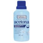 Removedor de Esmalte à Base de Acetona frasco 80ml Farmax