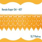Renda Guipír Amarelo Ouro - Rolo Com 13,7 Metros - Chl427 - Nybc