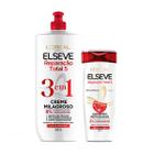 Reparação total 5 shampoo + creme milagroso 3 em 1 elseve