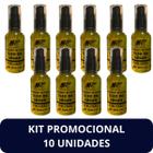 Reparador de Pontas Minas Fórmula Óleo de Argan Vidro 60ml Kit 10 Unidades