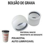 Reparo eixo s randon carreta 3 eixos em poliacetal+poliacetal com 6 cj-R-2D-6 - FLASH