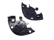 Reparo Queixeira Capacete Nasa Ns-1001 Route Black White