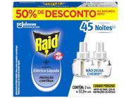 Repelente Elétrico Líquido Raid Refil 32,9ml - 90 Noites