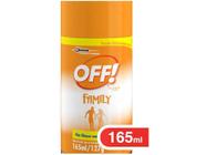 Repelente Off Aerossol Family - 165ml