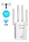 Repetidor Wifi 2800m 4 Antenas Amplificador De Sinal Ultra Moderno - wireless reptidor