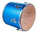 Repique De Mão 30 X 12 Pvc Azul Celeste Samba Music - PHX - PHOENIX