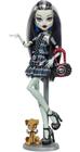 Reprodução da boneca Monster High Frankie Stein 26 cm com acessórios