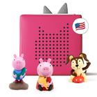 Reprodutor de áudio Toniebox Starter Set com Peppa Pig & Friends