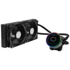 Resfriador De Cpu Cooler Master Masterliquid Ml240 Com Cores Vívidas Intel/Amd