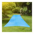 RESILIA - Super Slip Lawn Water Slide Giant, 75 Pés de Comprimento x 12 Pés de Largura, para Adultos e Adolescentes, Pó Azul com Estacas Fixas Estáveis