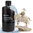 Resina 3D ELEGOO 8K Lavável com Água - 1000g - 405nm LCD