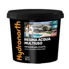 Resina acqua multiuso hydronorth incolor fosca pote 0,9l