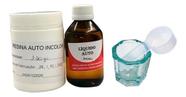 Resina Acrílica Auto Polimerizante 100ml + 150gr Kit - UDB ODONTO