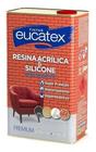 Resina Acrílica e Silicone Premium Eucatex Base Solvente Incolor Hidrorrepelente Impermeabiliza 5L