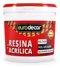 Resina Acrílica Premium Base Água Brilhante Eurodecor 3,6l