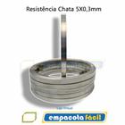 Resistência Níquel Cromo Chata 5x0,3mm Rolo Com 5 Metros