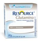 Resource Glutamina - Display com 20 Sachês de 5 g cada