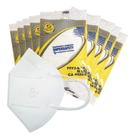 Respirador Pff2 Máscara Branca Kit 10 Unidades Super Safety