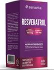 Resveratrol com 60 Cápsulas Vegetais-Sanavita