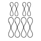 Retentor de montagem em choque para microfone ZYAMY Black Elastic Band x8