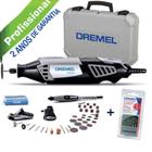*Retífica DREMEL 4000 Profissional 175W c/ 36 Acess + 3 Acoplamentos + 1 Kit Brocas DREMEL