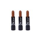 Retok Color Stick Anaconda 3G - Castanho Claro - Kit Com 3Un