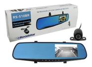 Retrovisor Com Câmera de Ré e Frontal Tela 4,3 RS510BR + DVR argo palio siena strada - Kit de Produtos