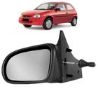 Retrovisor Corsa com Controle Hatch Sedan Wagon Pick-Up Classic 93 94 95 96 97 98 99 2000 2001 2002 Lado Esquerdo